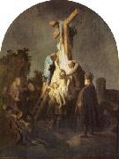 Rembrandt van rijn The Deposition. France oil painting artist